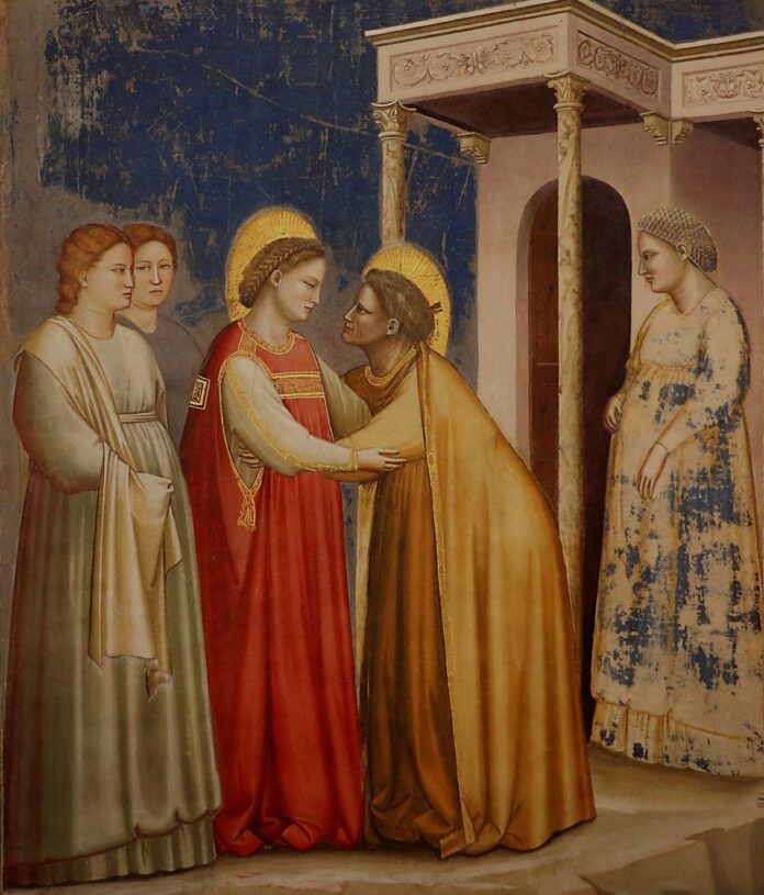 A visitação de Maria - Giotto